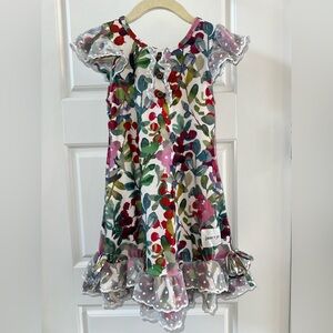 Jane+Jo Floral Ruffle Dress
